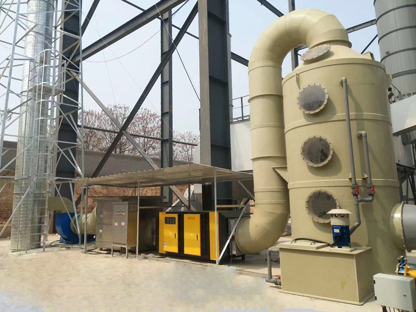 廊坊德基机械沥青废气处理工程